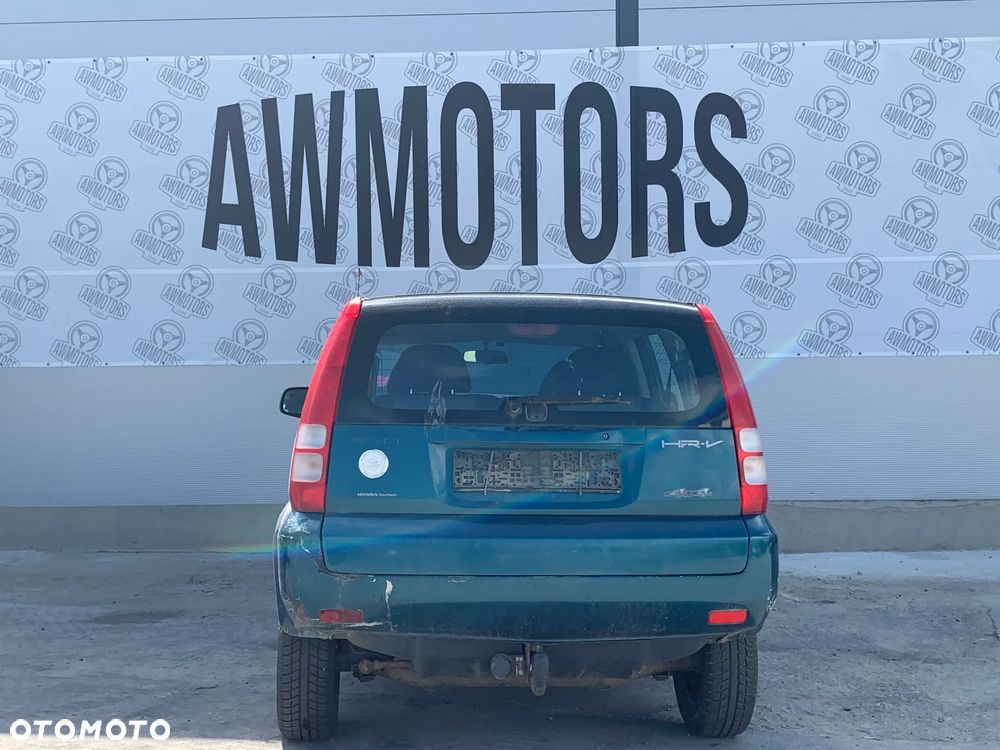 HONDA HR-V 2000 *SAMOCHÓD NA CZĘŚCI* 1670 MASKA, LAMPA, DRZWI, LUSTERKO, ZDERZAK, GRILL, BŁOTNIK, KLAPA, BELKA, DESKA, FOTELE, KANAPA, ĆWIARTKA KIEROWNICA, TARCZE, ZACISKI, ZAWIESZENIE, KOMPLETNY PRZÓD, KOMPLETNY TYŁ, LICZNIK, ZEGARY, PRAWE LEWE PRZÓD TYŁ - 2