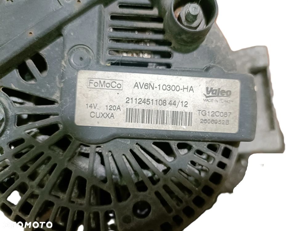 FORD FIESTA MK7 08- 1,25 B alternator AV6N-10300-HA * - 4