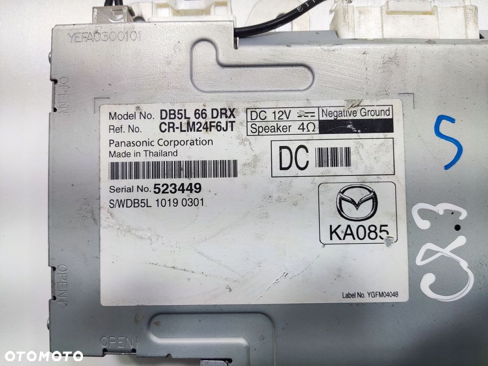 tuner wzmacniacz radia mazda cx-3 cx3 db5l66drx 2015-2018 - 4