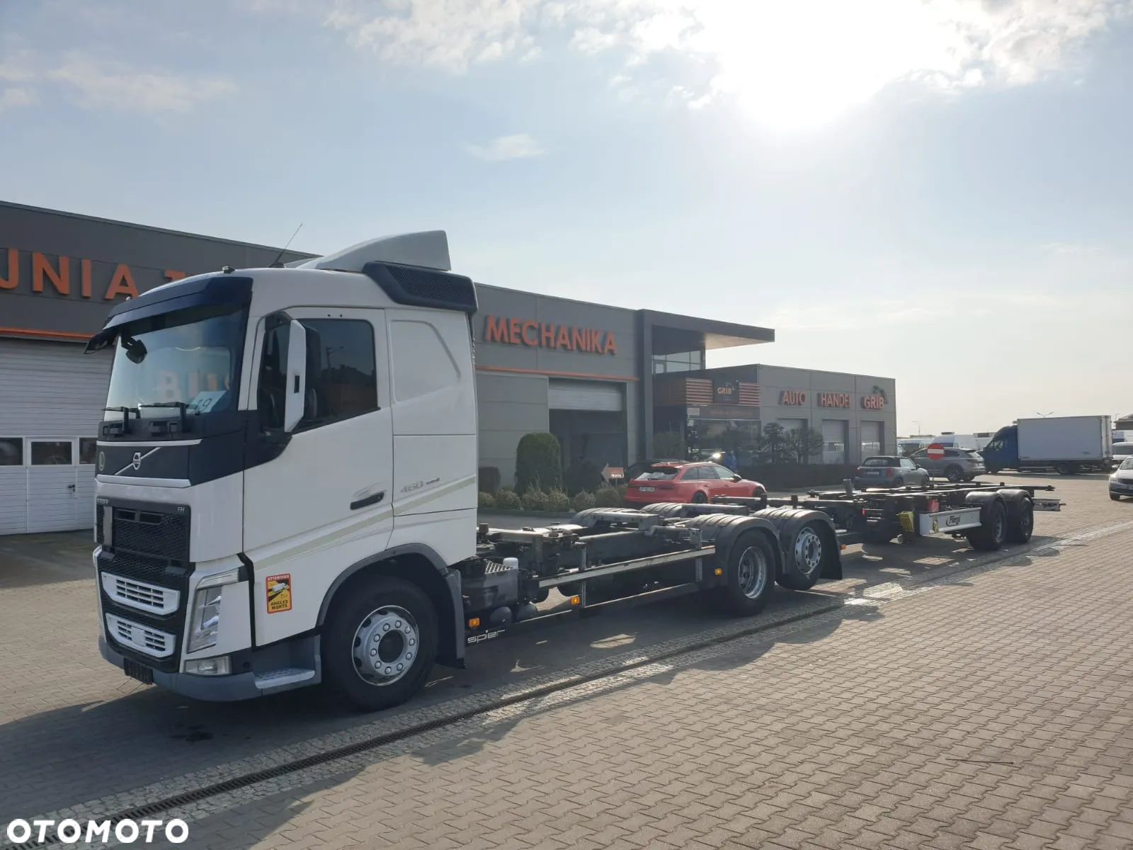 Volvo FH 13 460 EURO 6 BDF RAMA PRZYCZEPA FLIEGL TWP 180 - 1