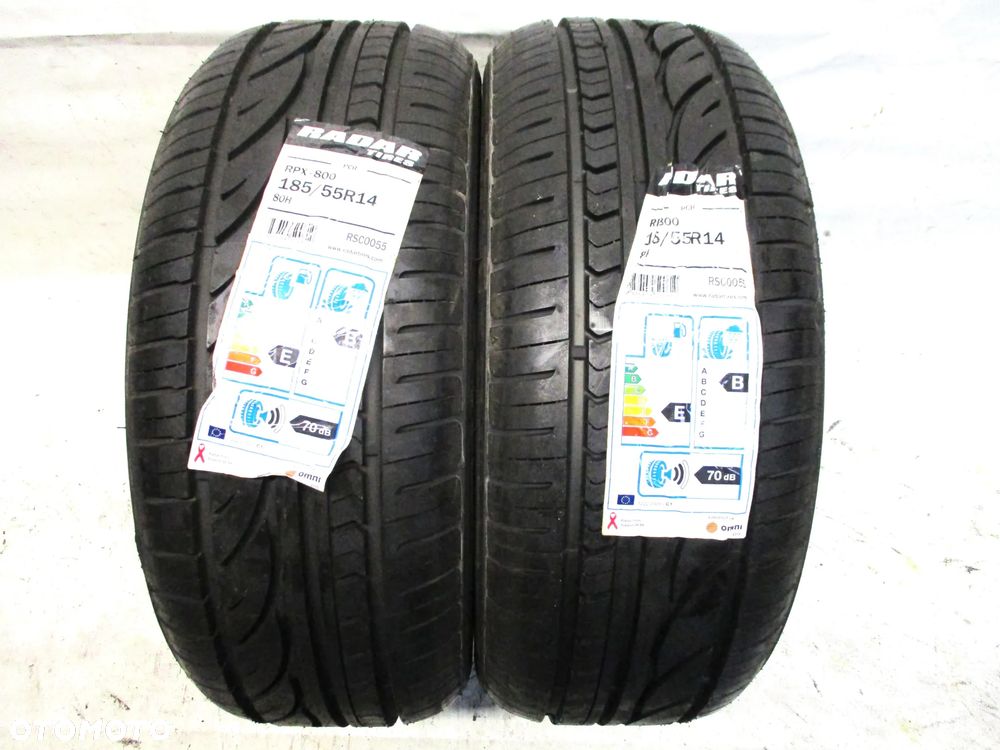 OPONY 185 55 14 80H RADAR - LATO NOWE