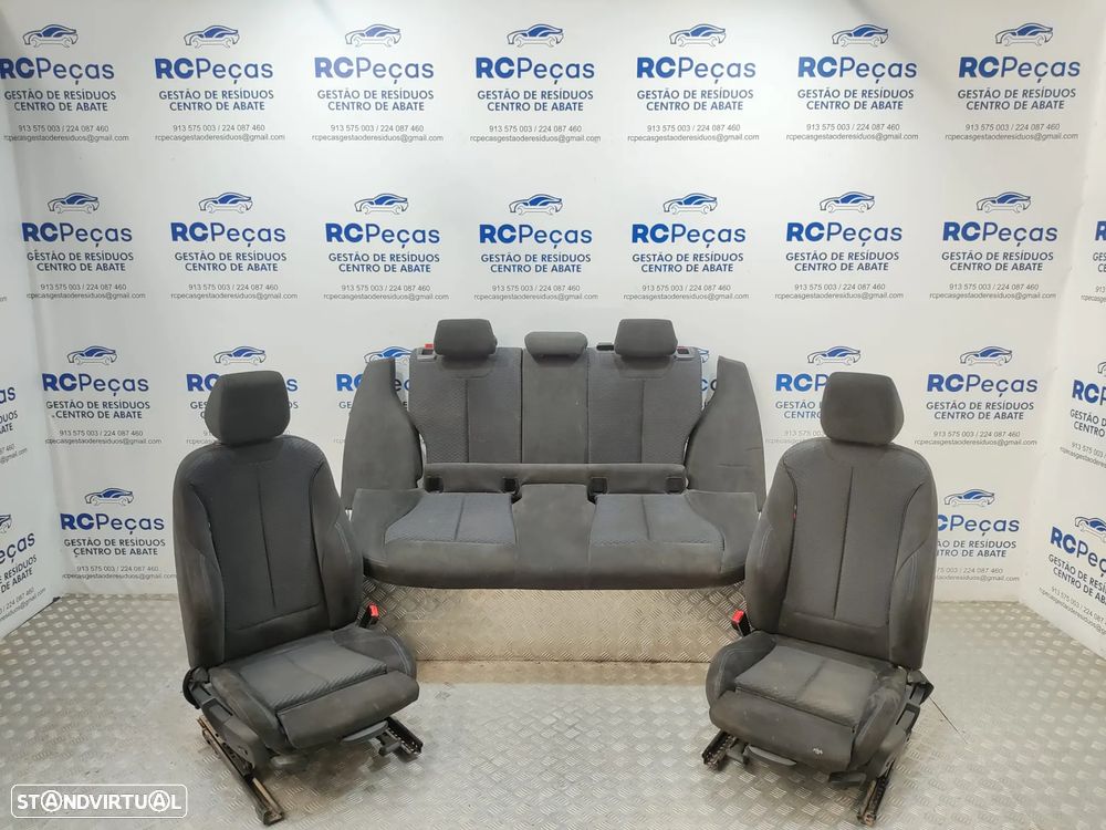 Conjunto Bancos em Alcântara BMW Serie 1 F20 Pack M 2012 - 2019 - 2