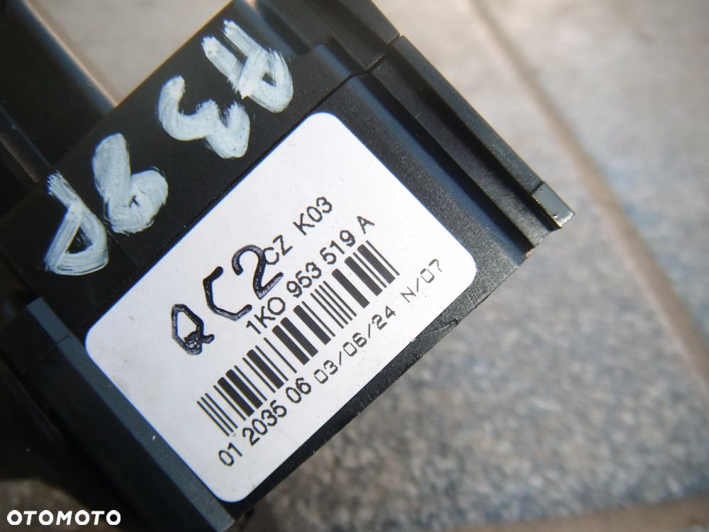 audi a3 8p 03r włącznik wycieraczek 1k0953519a - 2