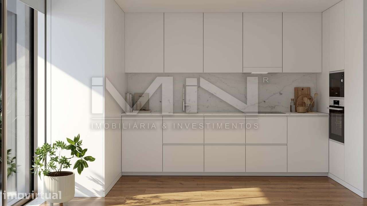 Onde o Minimalismo encontra o Mar: Moradia T3 Exclusiva em Miramar; - Grande imagem: 5/8
