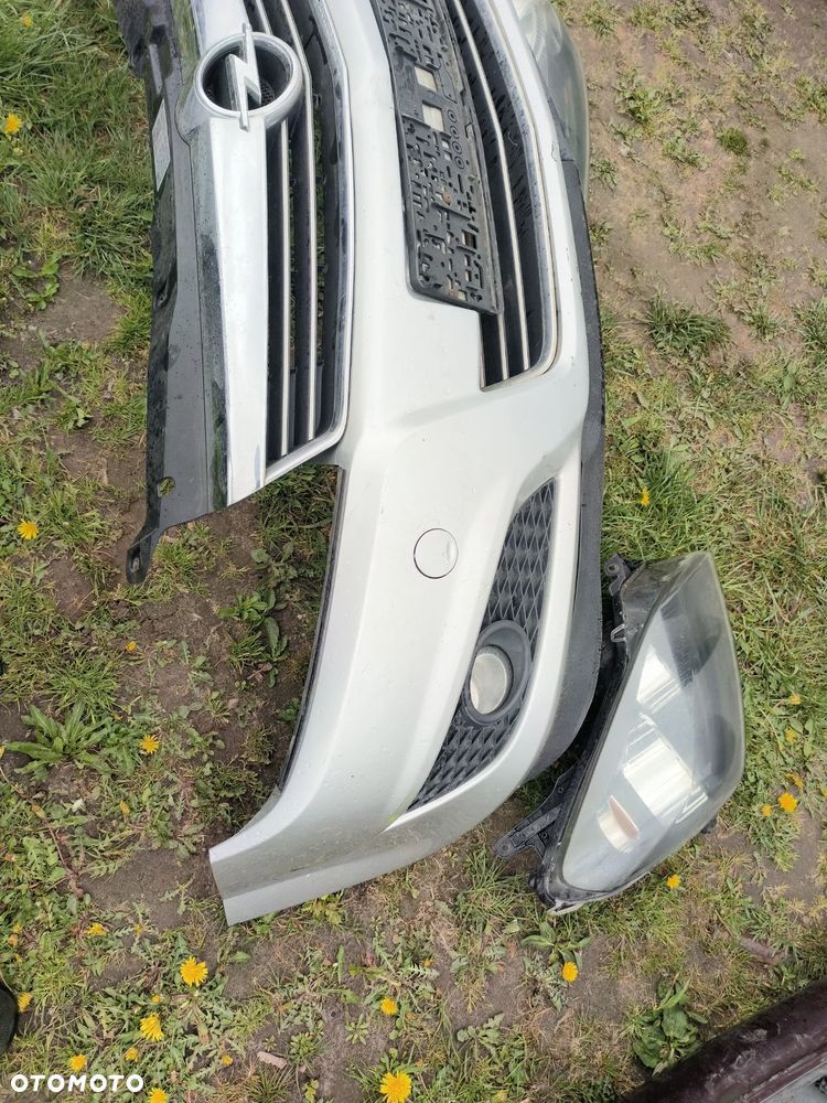 Opel Astra H Lift zderzak przód przedni atrapa grill - 1