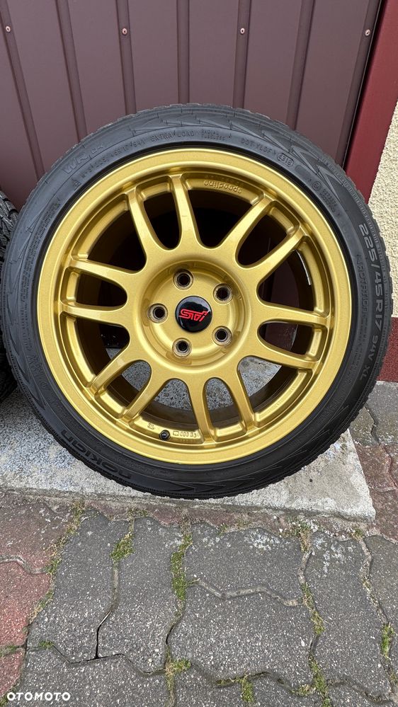 Felgi Koła Opony Subaru Impreza WRX STI Speedline 225/45/17 - 2