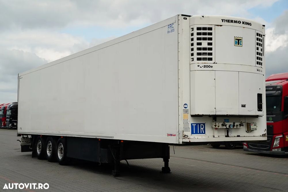 Schmitz Cargobull / REFRIGERAT / UNITATE THERMO KING SL-200 E / AXĂ RIDICATĂ / AXE SAF / - - 1