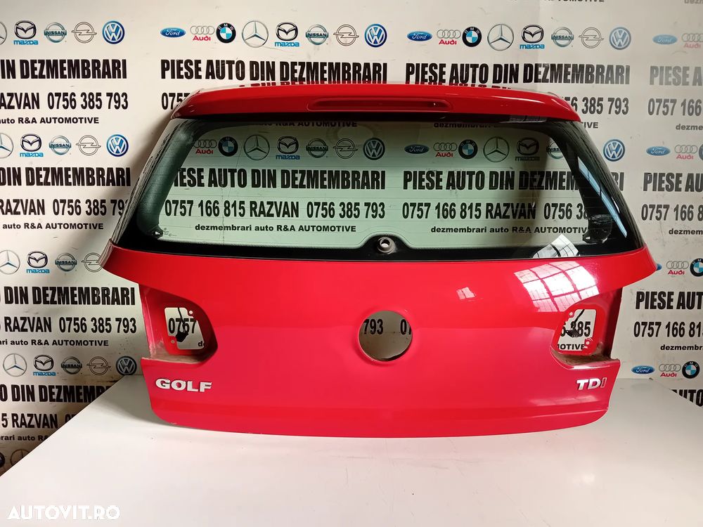 Haion Cu Luneta Vw Golf 6 VI Hatchback An 2008-2013 Intact - 4