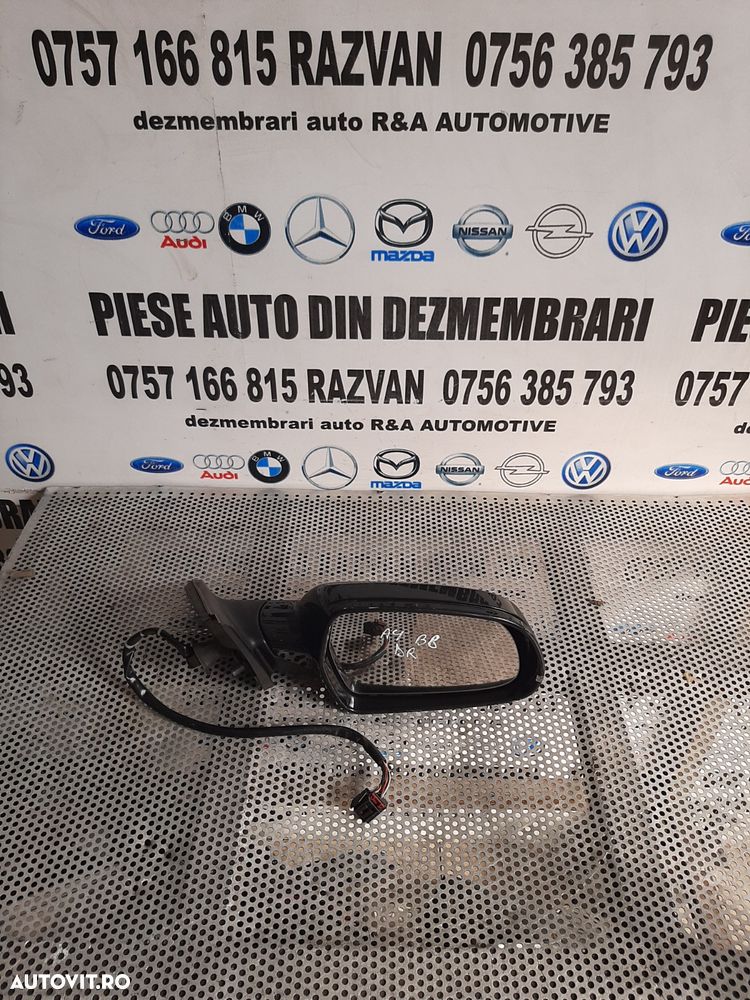 Oglinda Dreapta Audi A4 B8 Electrica Incalzita Volan Stanga Vandut De Firma Cu Garantie Livram Oriu - 2