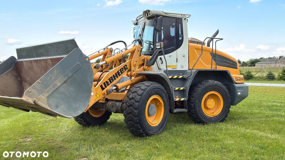 Liebherr Ładowarka Liebherr L524 KLIMA łyżka2,5m3+widły bezAdblue i Dpf szybkozłącze hydr. Cat Caterpillar 924K  924H  930K Volvo L60H / L70H Komatsu WA200-8 WA270-8JCB 426 427 - 5