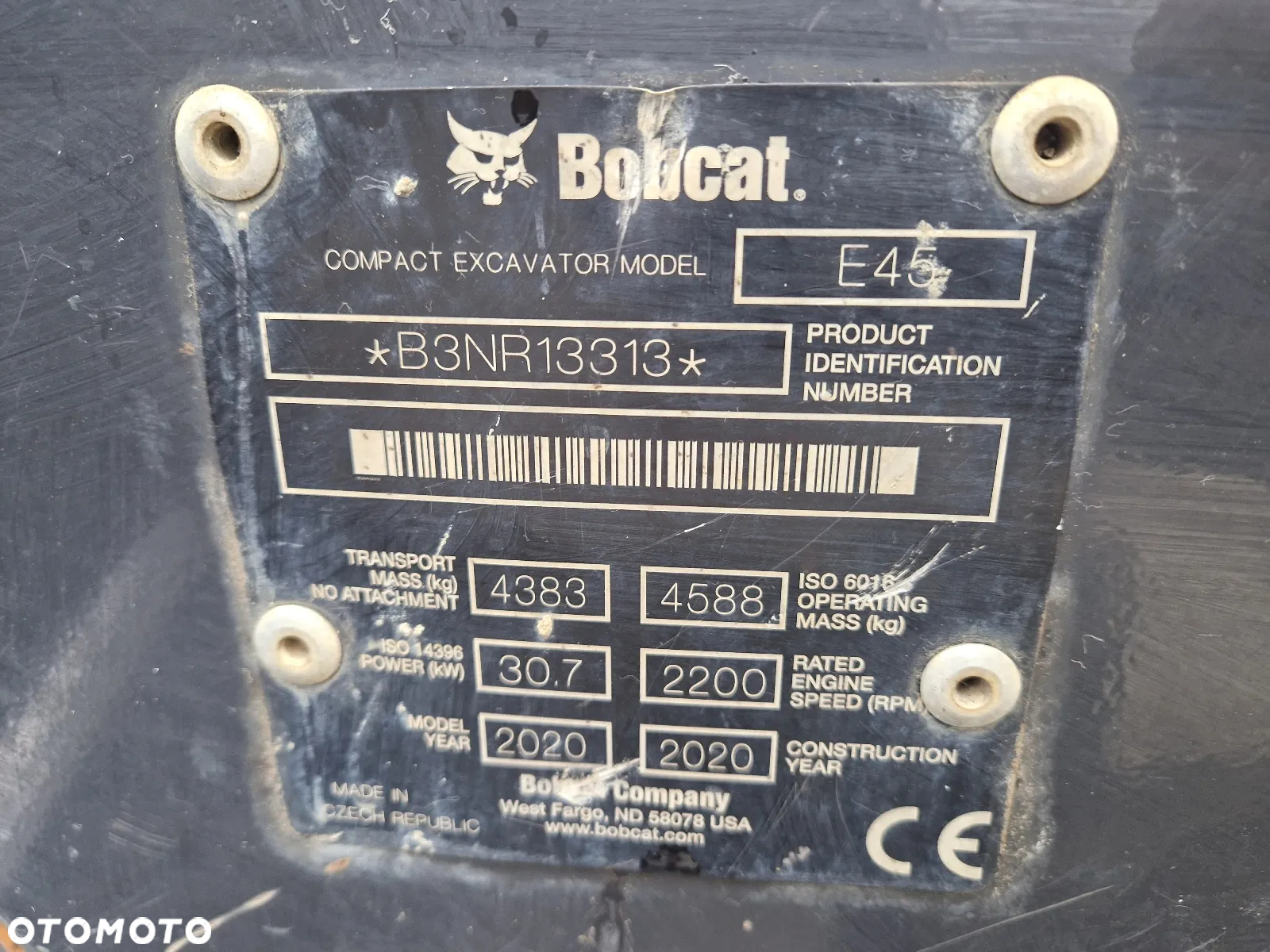 Bobcat E 45 R361 jak Kubota Cat Wacker - 9