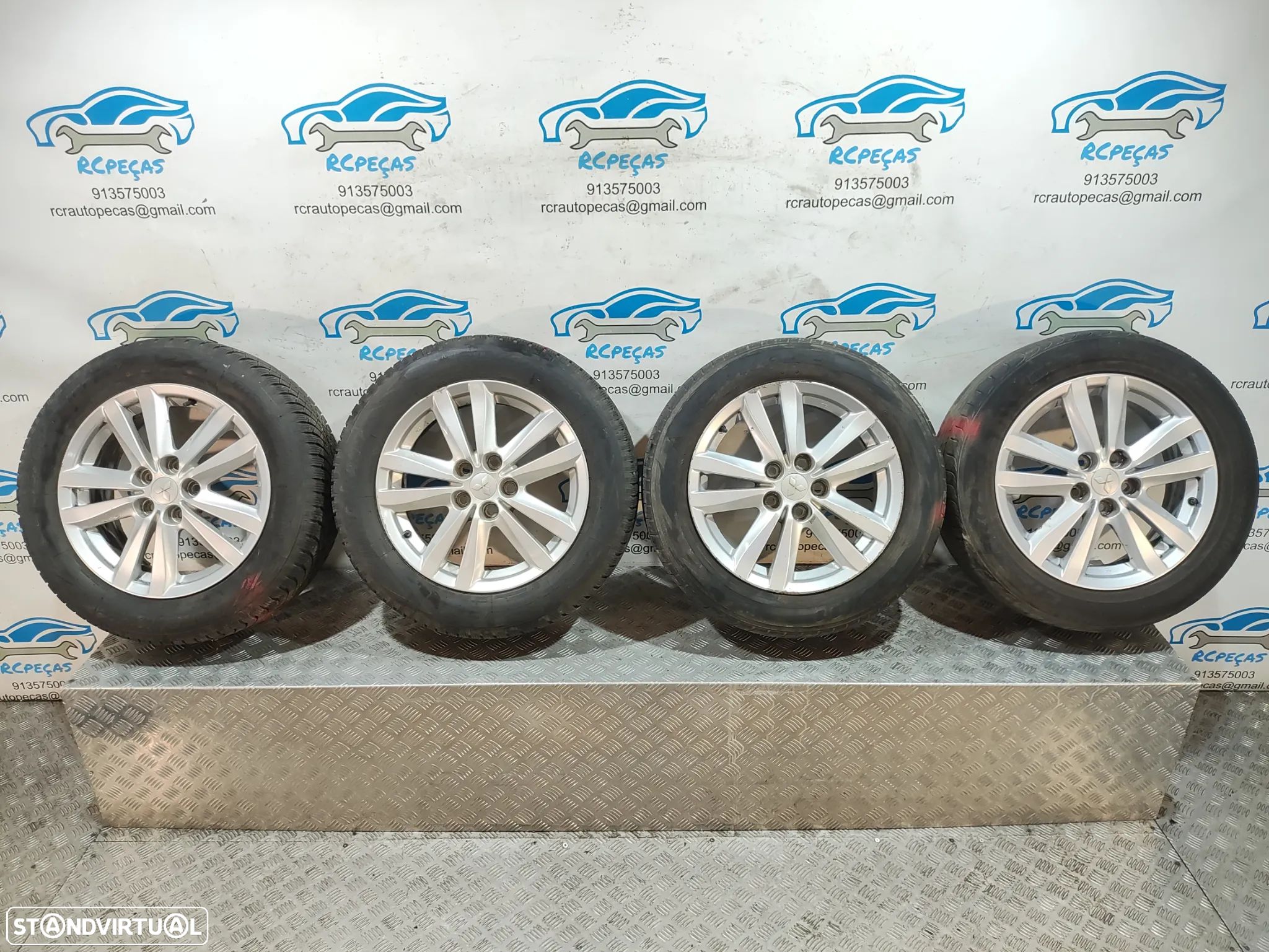 Conjunto Jantes 17 Originais Mitsubishi ASX 6,5J ET46 5x114,3 - 1