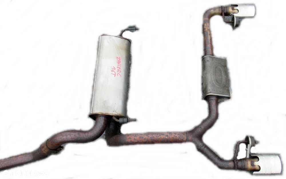 OPEL ZAFIRA C 1.6 T TŁUMIK KOMPLETNY WYDECHY - 4