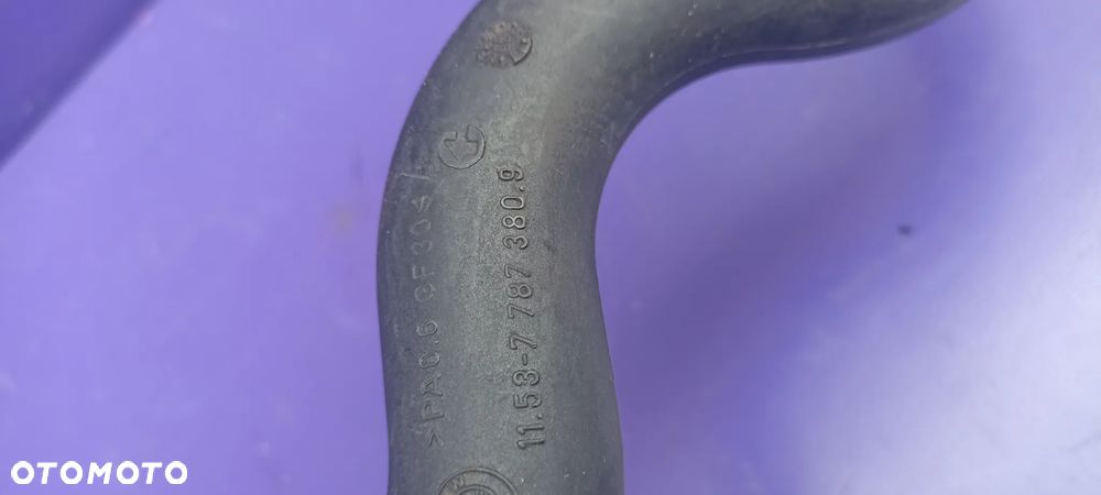 WĄŻ PRZEWÓD WODY MAGISTRALA 7787380 BMW E60 E61 2.0D 204D4 - 6