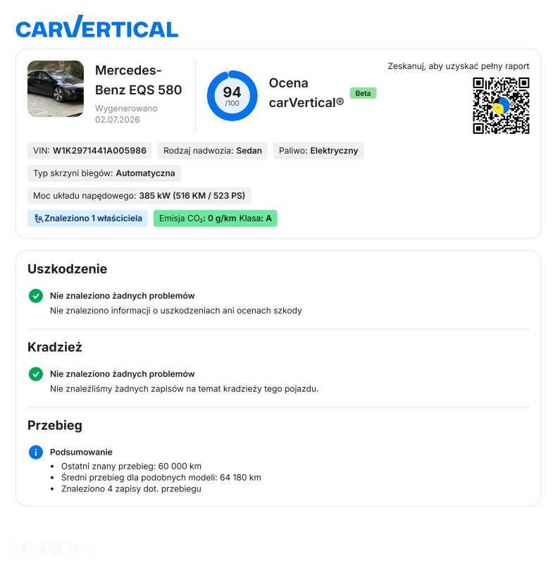 Mercedes-Benz EQS 580 107.8kWh 4-Matic Edition 1 - 12