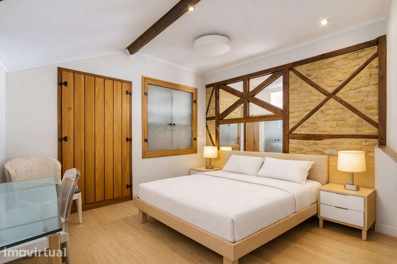 Apartamento T1 mobilado ,com vista rio - Grande imagem: 2/25