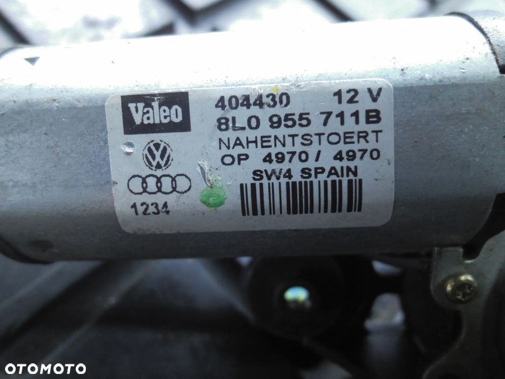 VOLKSWAGEN PASSAT B5 SILNICZEK WYCIERACZKI TYŁ TYLNEJ 8L0955711B - 2