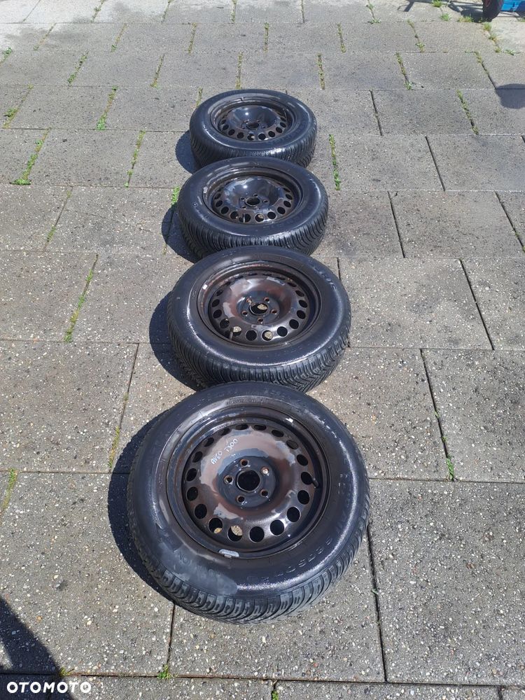 Chevrolet Aveo T300 komplet felg z oponami zima 5x105 195/65 R15 - 2
