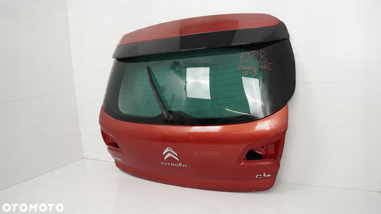 KLAPA BAGAŻNIKA TYŁ CITROEN C4 II 10-15R LKR - 2