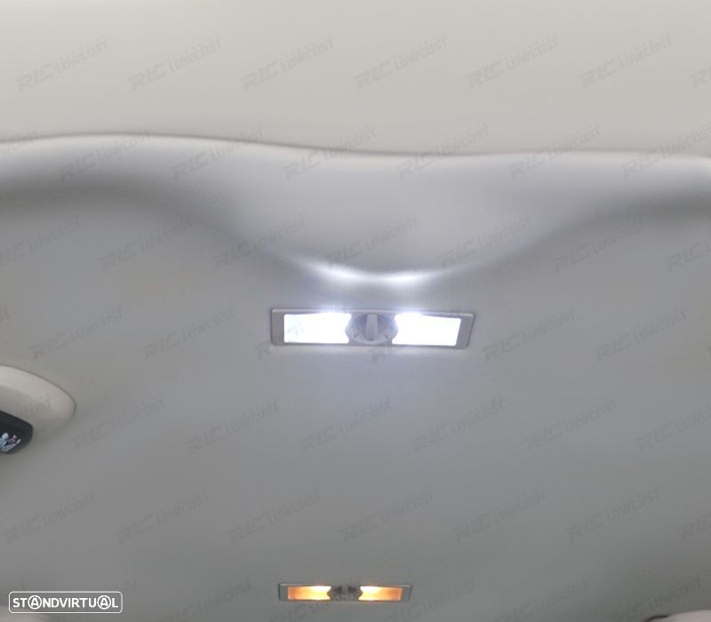 KIT COMPLETO DE 14 LAMPADAS LED INTERIOR PARA VOLKSWAGEN VW TOURAN 1T1 1T2 03-10 - 2