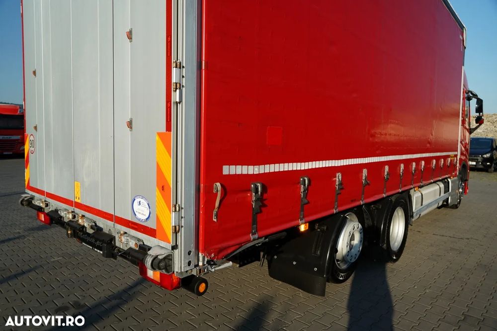Volvo FH 500 / CORTINĂ / 6x2 / ACOPERIȘ RIDICAT / AER CONDIȚIONAT PARCARE / PUNTE RELAXABILĂ / CONTRACT DE SERVICE GOLD - 11