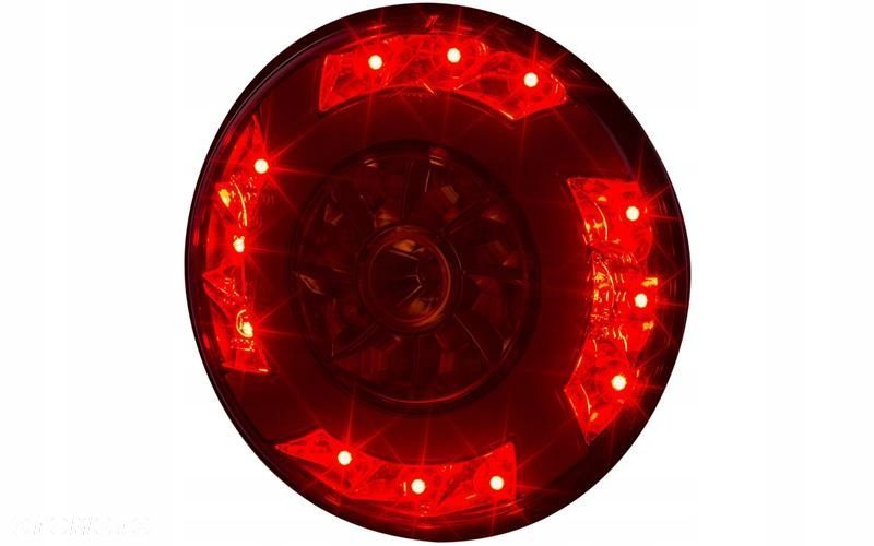 LAMPA ZESPOLONA TYLNA LED POZYCJA STOP KIERUNKOWSKAZ 12/24V POLSKI PRODUKT - 3
