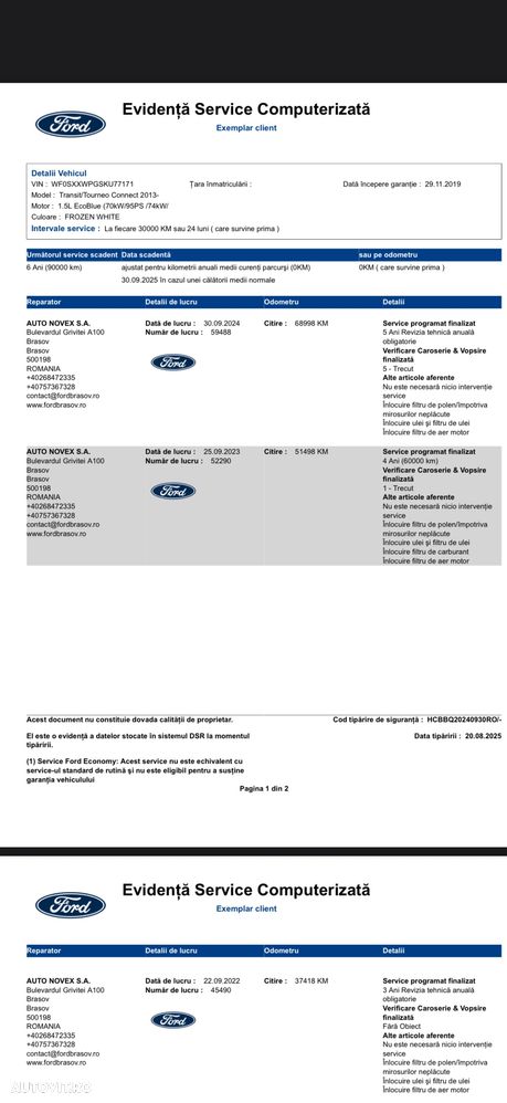 Ford Transit Connect 1.5 TDCI Combi Commercial LWB(L2) N1 Trend - 39