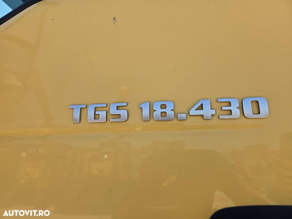 MAN 18.430 4x2, 2020, 422.975km, KIT BASCULARE, Aer conditionat in STATIONARE, FRIGIDER, jante ALUMINIU greutate propie 7,1tone, rulat doar in GERMANIA, cutie viteze AUTOMATA, STARE FOARTE BUNA, posibilitate leasing 4 ani-PROMOTIE 29.900 EUR+Tva - 17