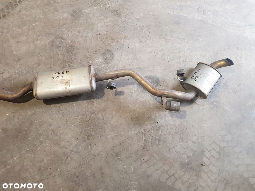 układ wydechowy tłumik bmw e87 2.0d europa 7791919 - 5