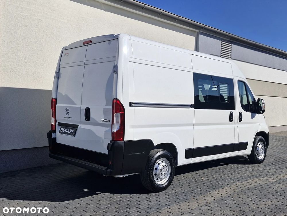 Peugeot Boxer, 2021 IX, L2H2, DOKA, 7 miejsc, BRYGADÓWKA, tempomat, klima - 5