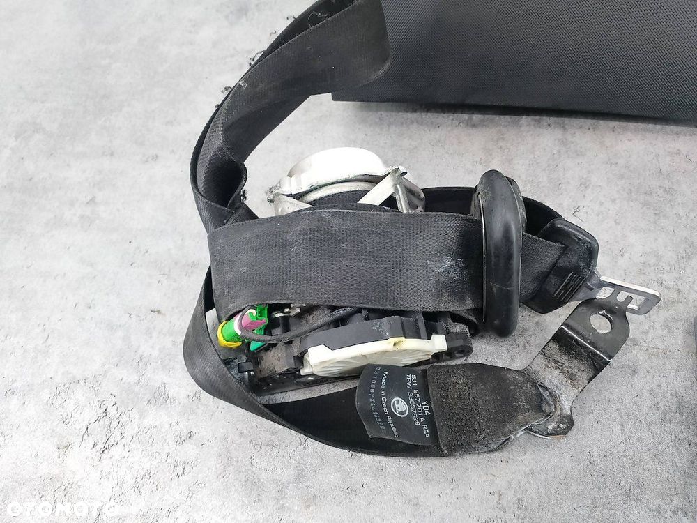 ZESTAW PODUSZEK AIRBAG, PASY PRZÓD, SENSOR SKODA ROOMSTER 30375685D  TRW - 4