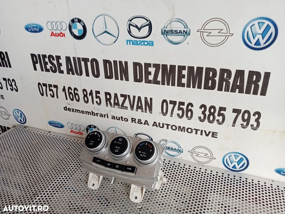 Panou Modul Comenzi Clima Ac Mazda 5  An 2005 -2006-2007-2008-2009-2010 Cod K1900CC30 B07 Factura s - 3