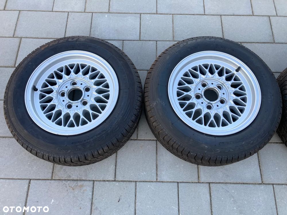 Koła BMW styling 5 E30 E32 E34 E36 15 cali ET20 7J 5x120 BBS 205/60r15 - 2