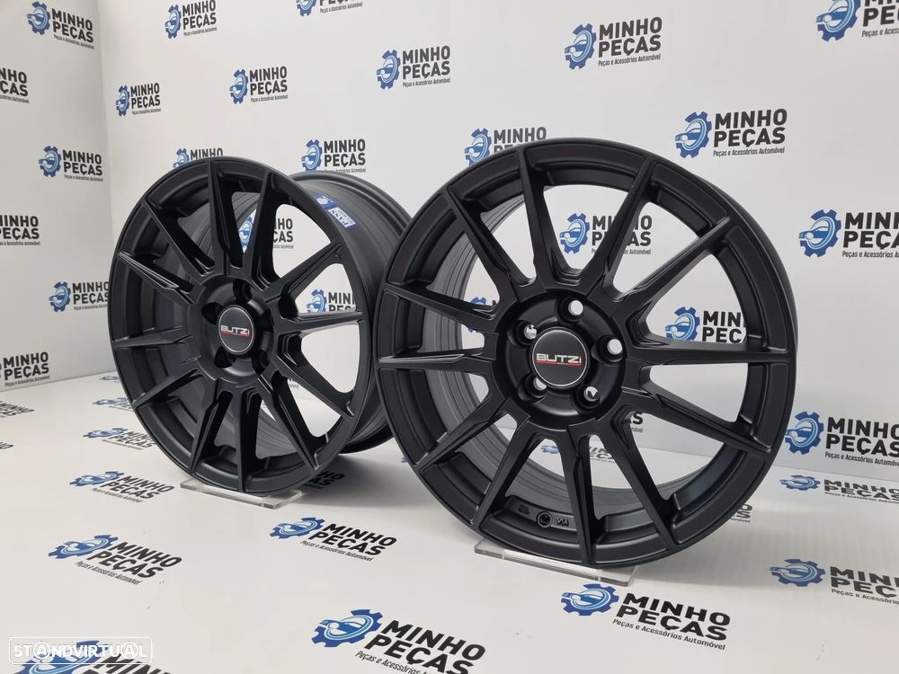 Jantes BUTZI Odin II em 16 (5x100) Preto Matte - 2