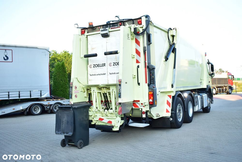 Volvo FM 410 Śmieciarka FAUN Variopress/ Wrzut uniwersalny Zoeller/ Euro 6  / Müllwagen/ Garbage Truck/ Sprowadzona z Niemiec ! - 12