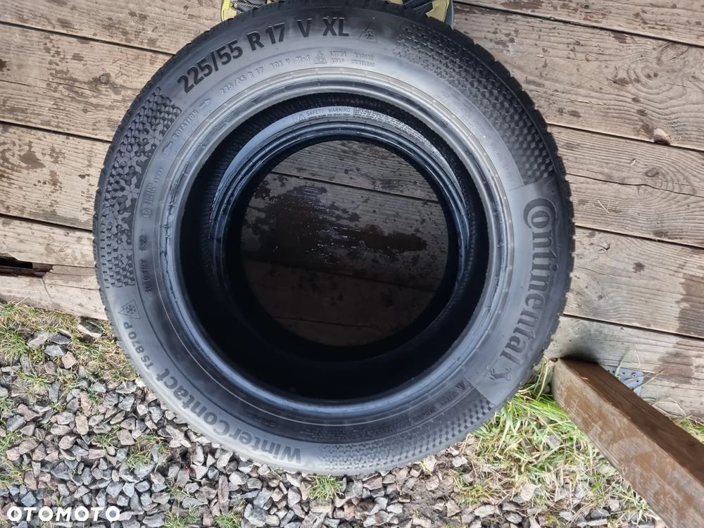 Opony Continental WinterContact TS870P 225/55R17 2022r,6,5/6mm bdb stan - 10