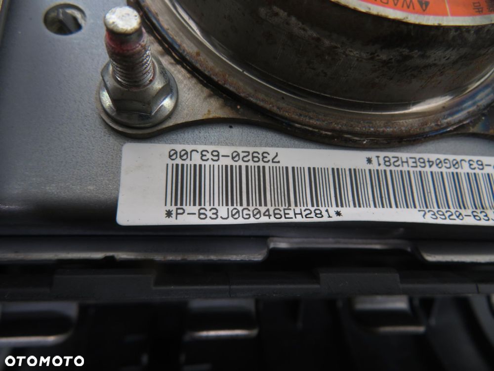 PODUSZKA PASAŻERA SUZUKI SWIFT IV 7392063J00 7391063J10 - 4