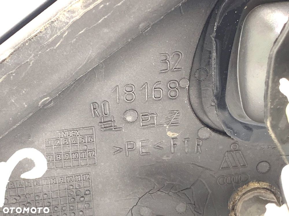 LUSTERKO PRAWY  AUDI A4 B8 Avant (8K5) 2007 - 2015 2.0 TDI quattro 130 kW [177 KM] olej napędowy - 7