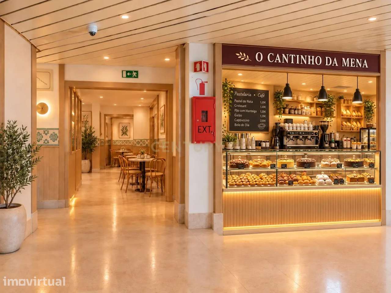 2 espaços comerciais (antigo restaurante + sala de refeições) no CC da - Grande imagem: 4/11