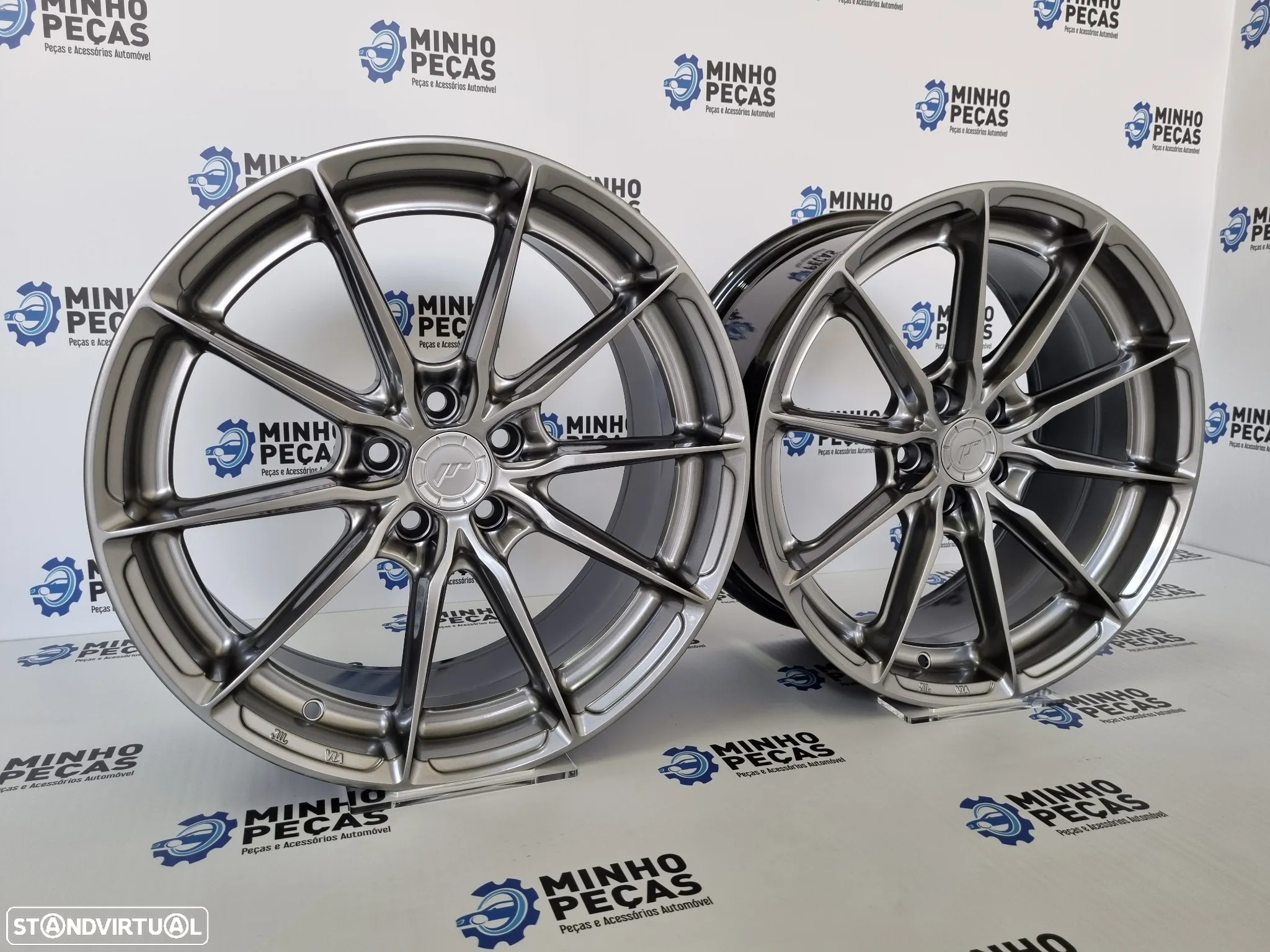 Jantes Japan Racing (JR37) em 18 (5x120) Hyper Black - 2