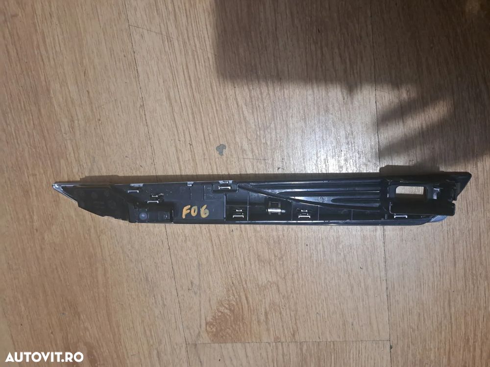 Ornament grila bandou semnalizare suplimantara stanga dreapta bara fata Original BMW F06 F12 F13 - 3