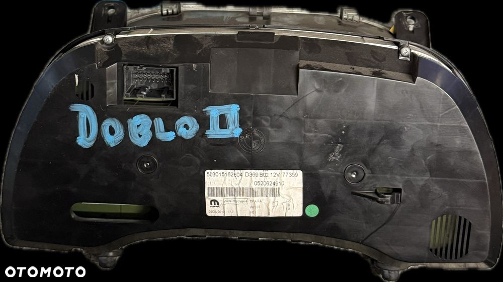 Licznik Zegary FIAT Doblo II 0520624910 - 2
