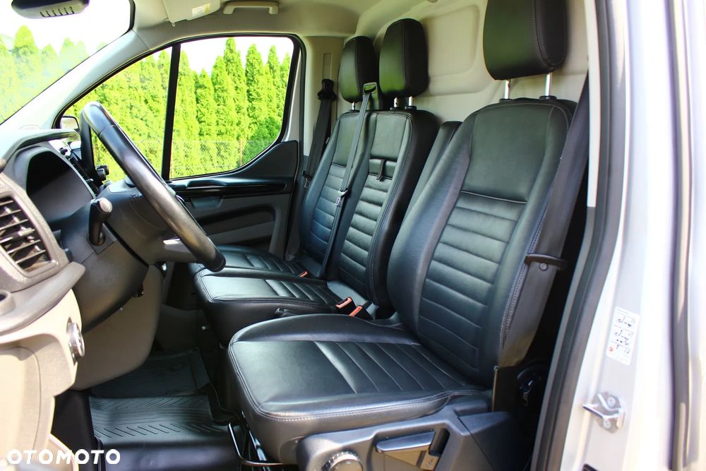 Ford TRANSIT CUSTOM TRAIL 2.0 TDCI 131KM 3 OSOBOWY NAVIGACJA KAMERA FELGI FULL OPCJA STAN PERFEKT FV23% - 38