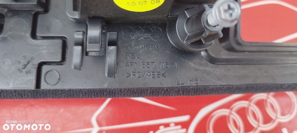 Ramka Osłona Licznika Srebrna Audi A6 C6 2009 Części Blask Gołdap - 6
