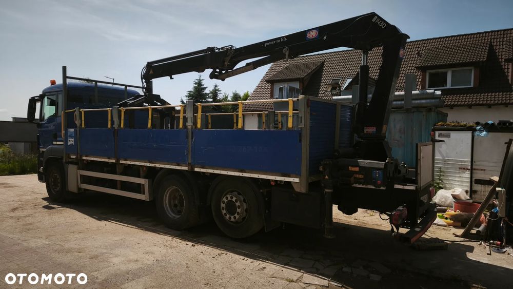 MAN TGS 26.360 HDS Kran / E6 / 212tys km /skrzynia + żuraw HMF / manual / 6x2 / - 7