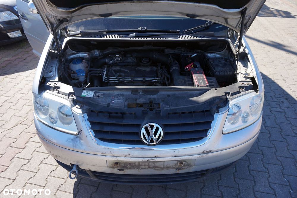 MASKA ZDERZAK BŁOTNIKI LAMPY TOURAN I 1T LA7W  VOLKSWAGEN 2003-2006 SREBRNY PRZÓD KOMPLETNY - 23