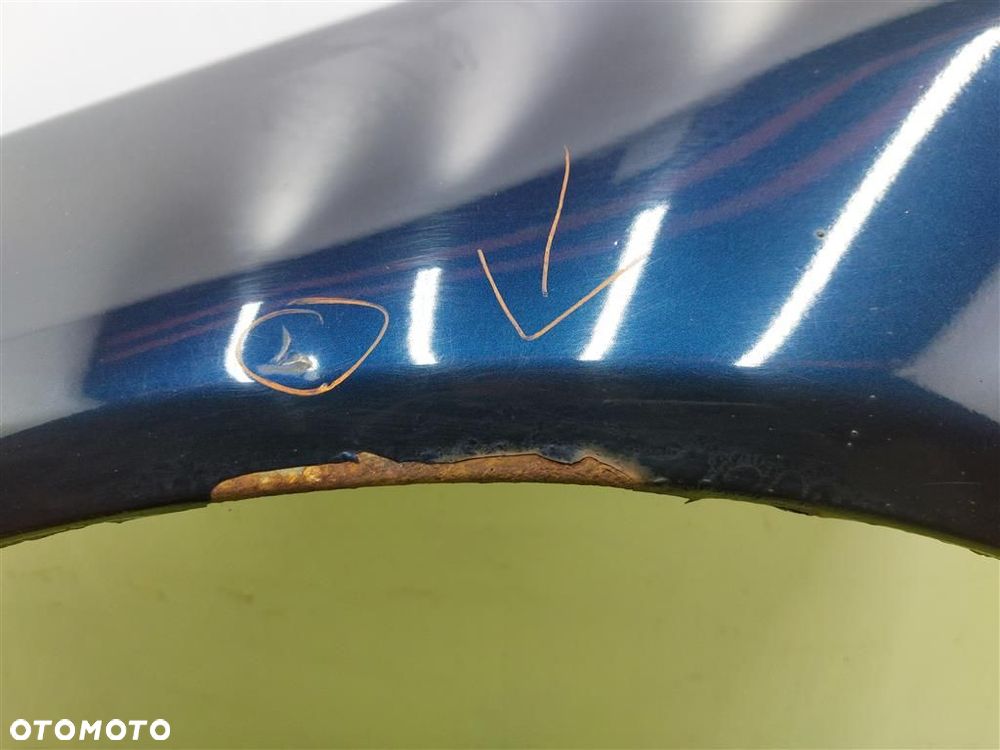 Błotnik przedni lewy Audi A4 B5 1995-2001 GRANATOWY - 8