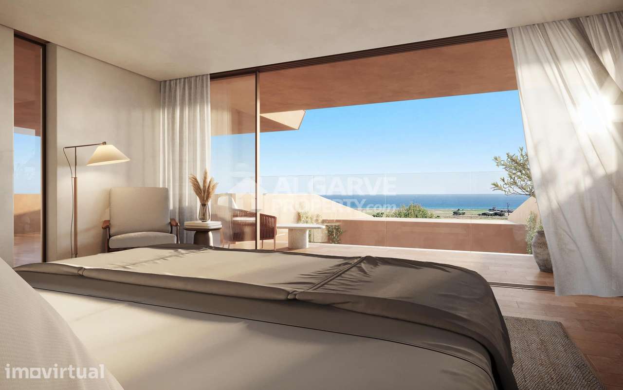 Apartamento Duplex de Luxo T3 com Vista Mar à Venda em Resort no Algar - Grande imagem: 5/17