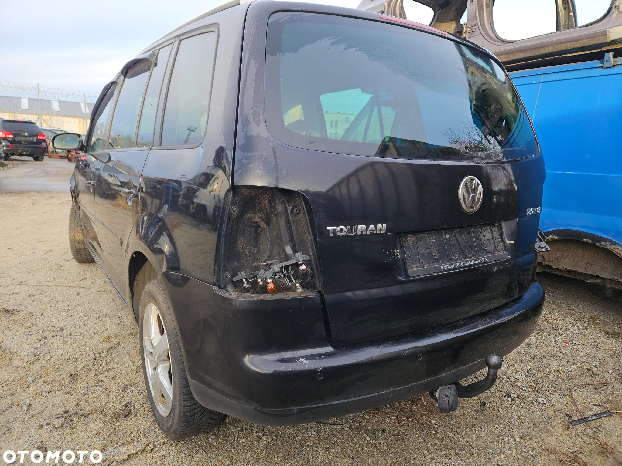 Klapa tylna bagażnika VW Touran I 1T 2006r LC9Z - 2