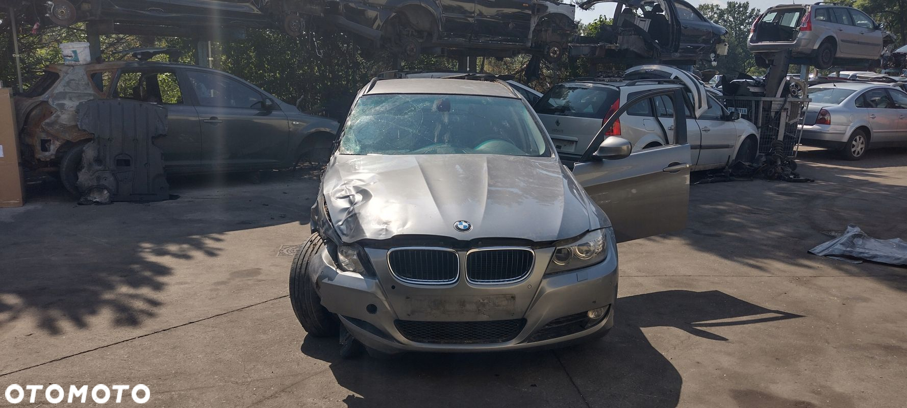 BMW 3 E91 KIEROWNICA PODGRZEWANA MULTIFUNKCJA - 8